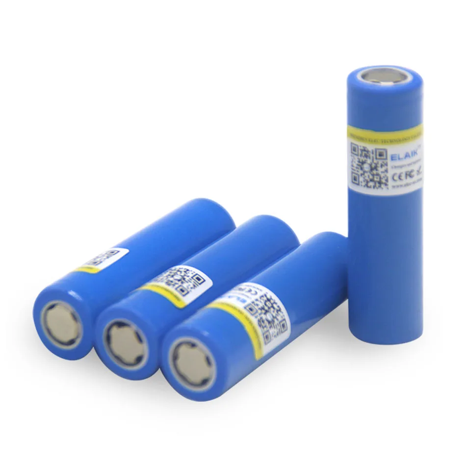 

ELAIK 5PCS 1300mah lithium Battery 3.7V 18650 battery Strong light flashlight Rechargeable batteries