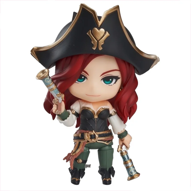 

Pre Sale LOL League of Legends Miss Fortune The Bounty Hunter Anime Figure Model Q Version Games Peripheral Action Figure Toys