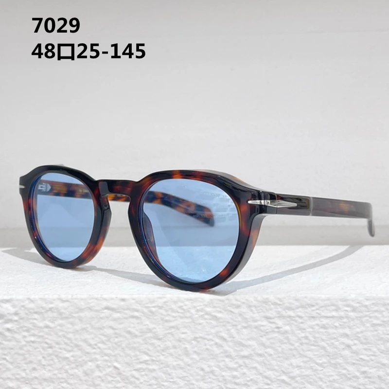 

DB7029 Tortoise Men Fashion Sunglasses Acetate Handmade Designer Brand Solar Eyeglasses Prescription Eyewear with Full Packaging