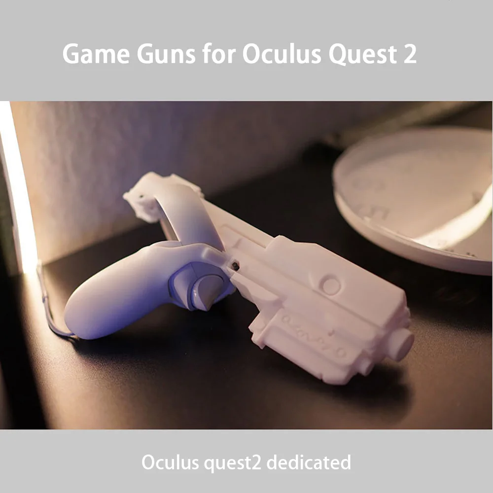 

For Oculus Quest 2 Gun Stock VR Shooter Games Pistol Enhanced FPS Gaming Experience For Quest Quest 2 Accessories VR Game