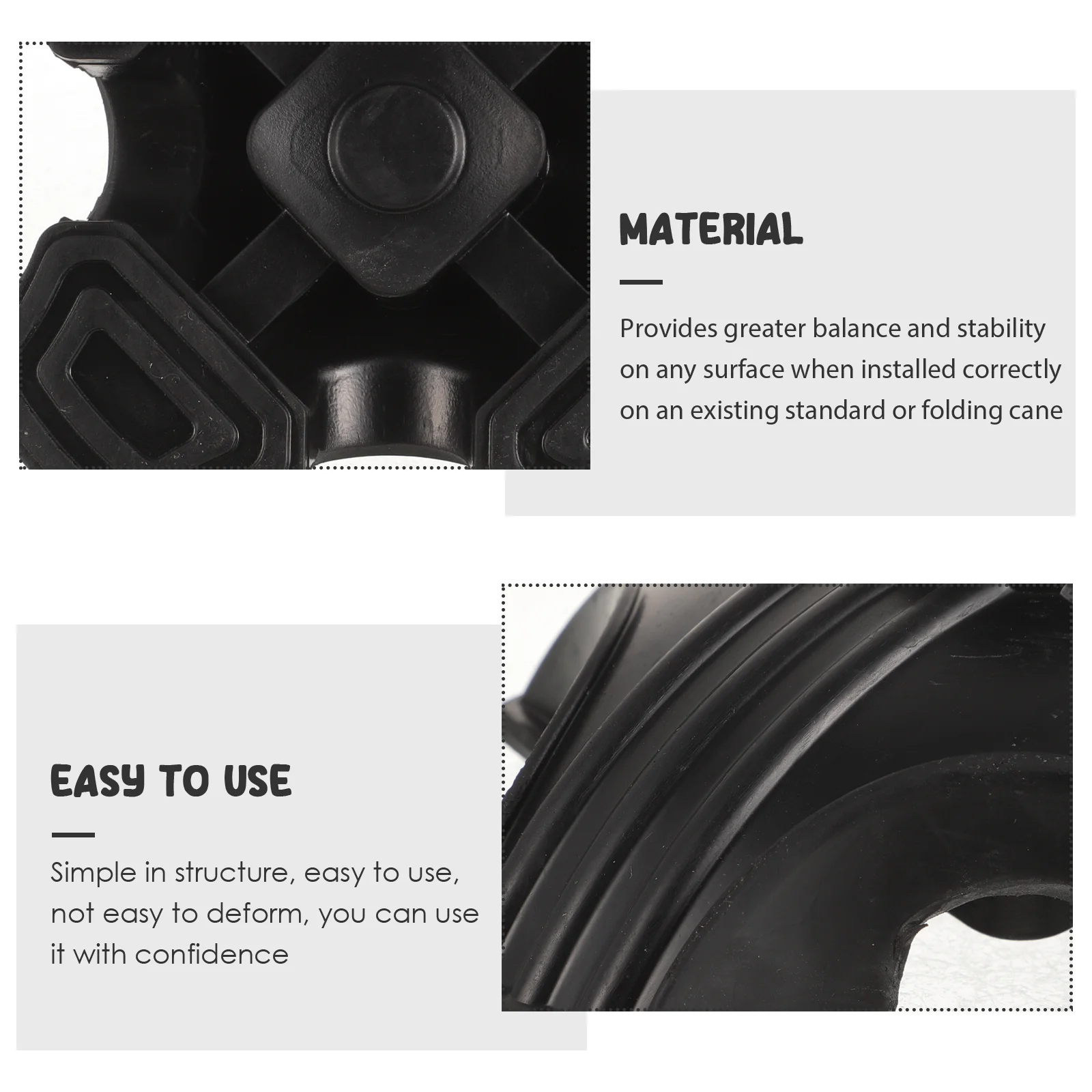 Костыли нескользящий коврик наконечник для трости сменные наконечники роста