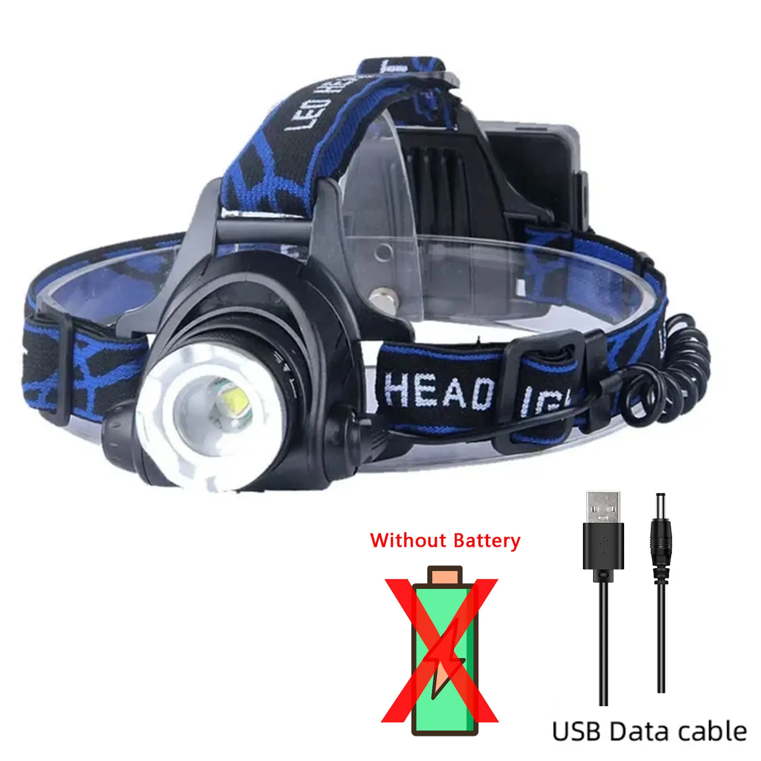 

BALDR Мощный водонепроницаемый налобный фонарь LED
