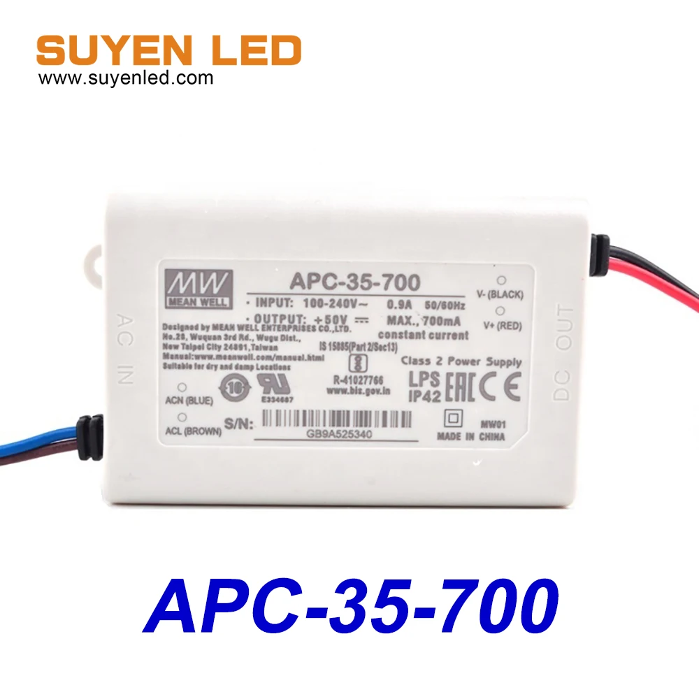 Лучшая цена задний свет импульсный источник питания 35 Вт 50 в |