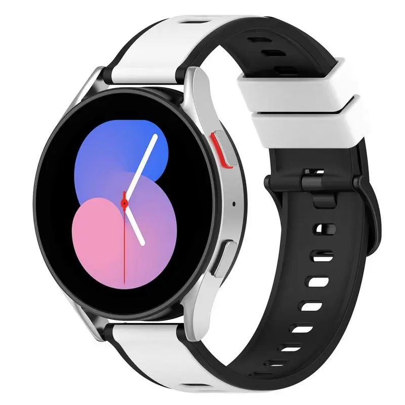 

Силиконовый ремешок для часов 5 Watch5 Pro Watch4, классический магнитный браслет, ремешок для часов с защитой от пота, водонепроницаемый и с защито...