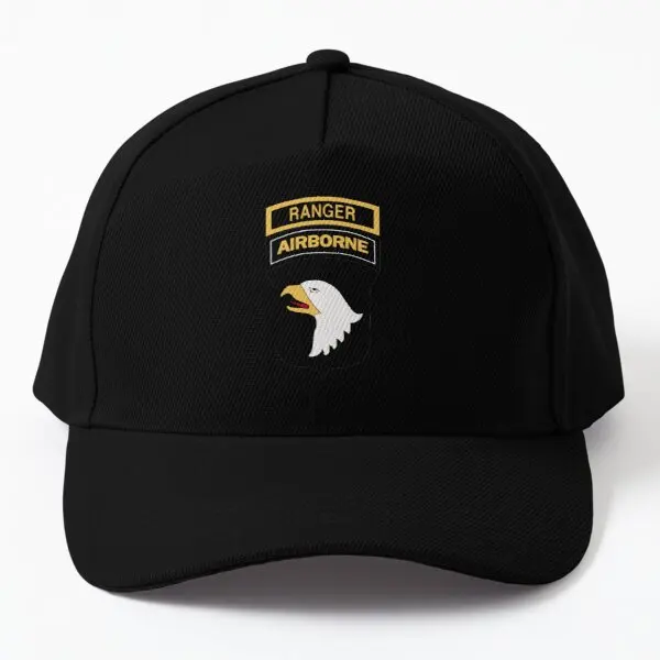 

101St Airborne With Ranger Tab Baseball Cap Hat Casquette Printed Spring Casual Summer Sport Women Fish Solid Color Czapka