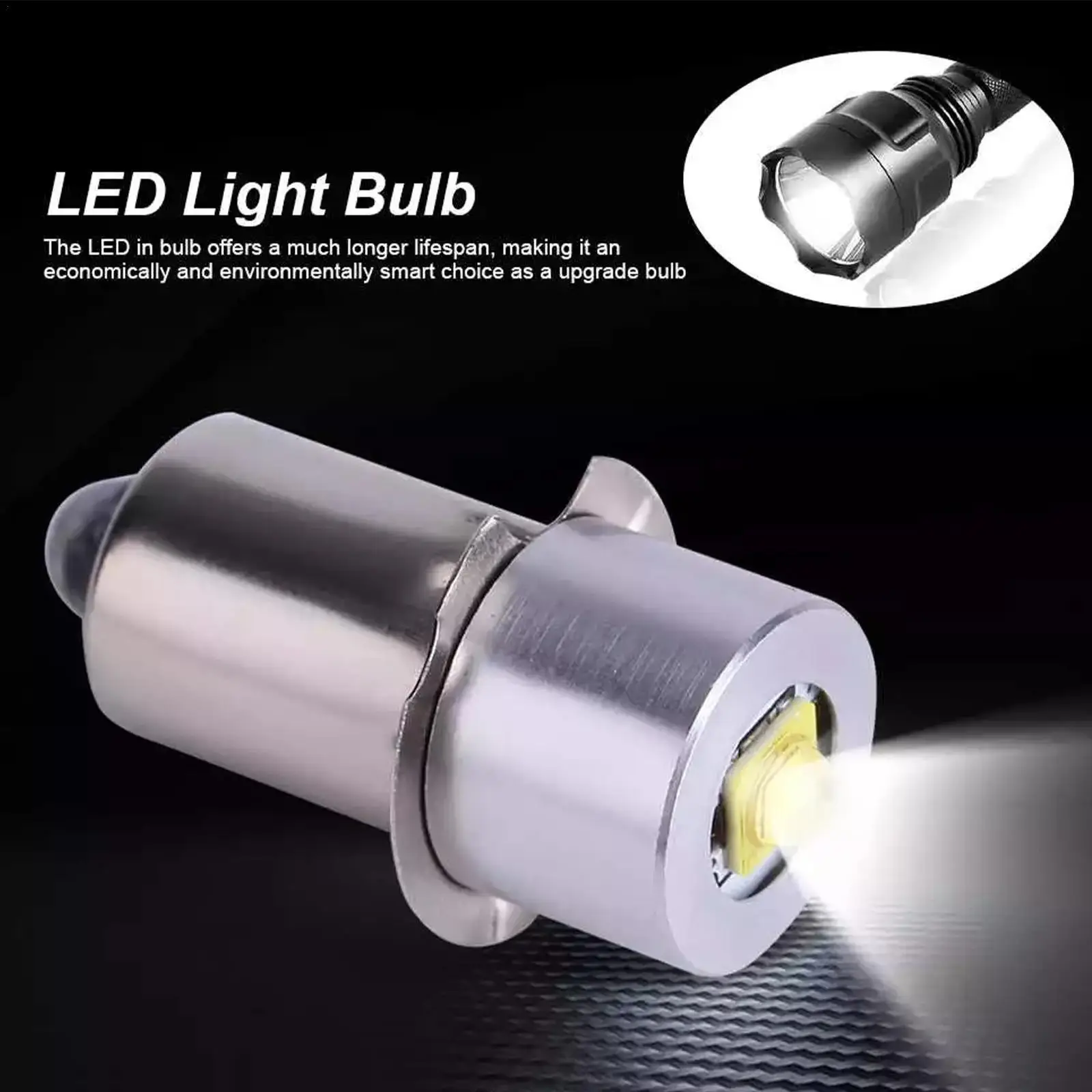200 ~ лм Lashlight P13. Фонарь E10 BA9S основа 5 Вт светодиодные лампы высокой яркости постоянного тока 6-24 В/3-12 В Сменные лампочки фонарик es Рабочий