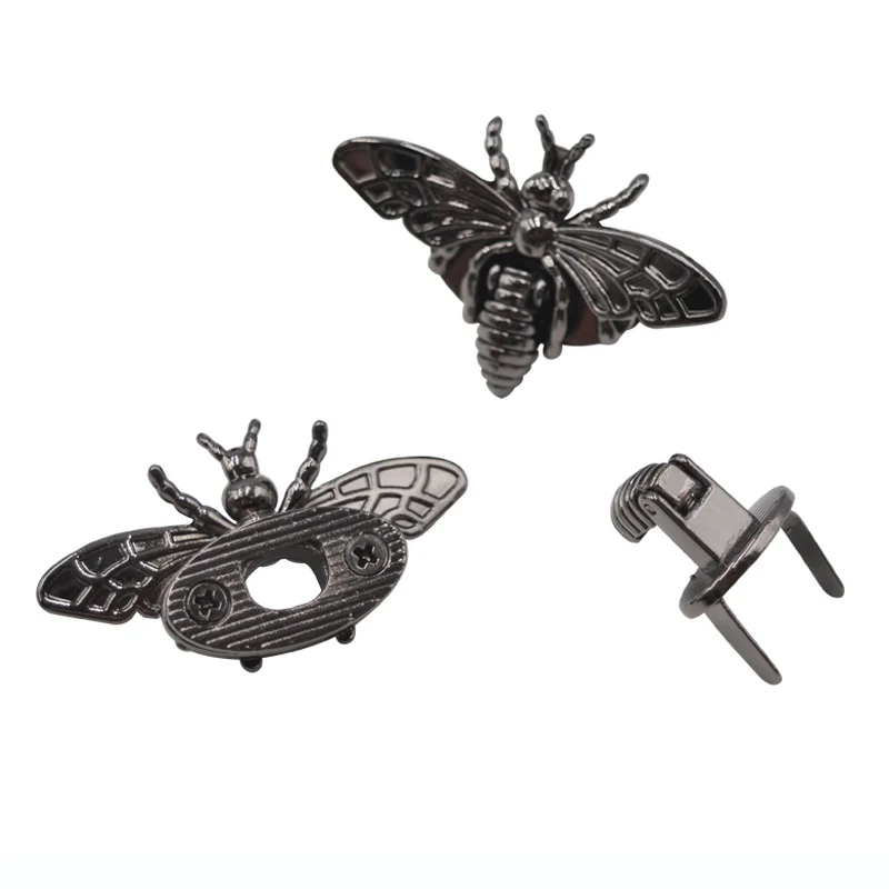 10pcs Diy Metal Turn lock for bag accessories for handbags /Purse twist lock Die casting shoulder bag locks