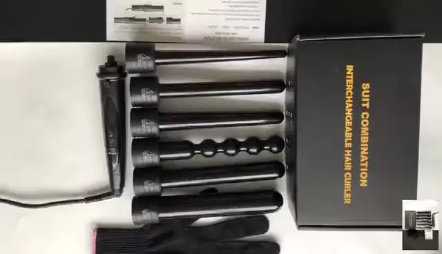 Многофункциональные Автоматические щипцы для завивки волос 5-1 со сменными