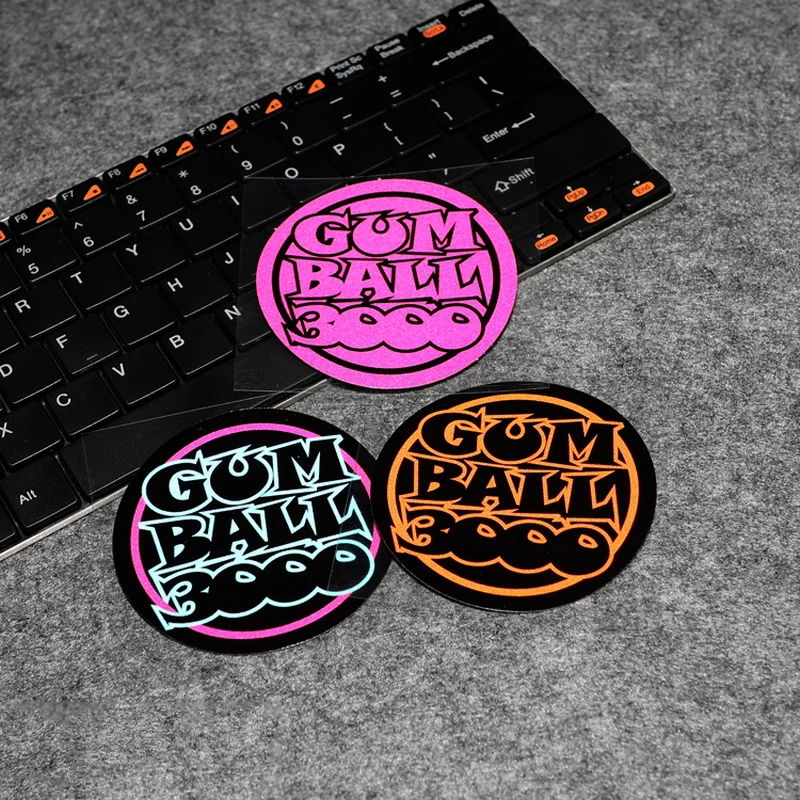 S123 Gumball 3000 ралли светоотражающие автомобильные наклейки гоночные