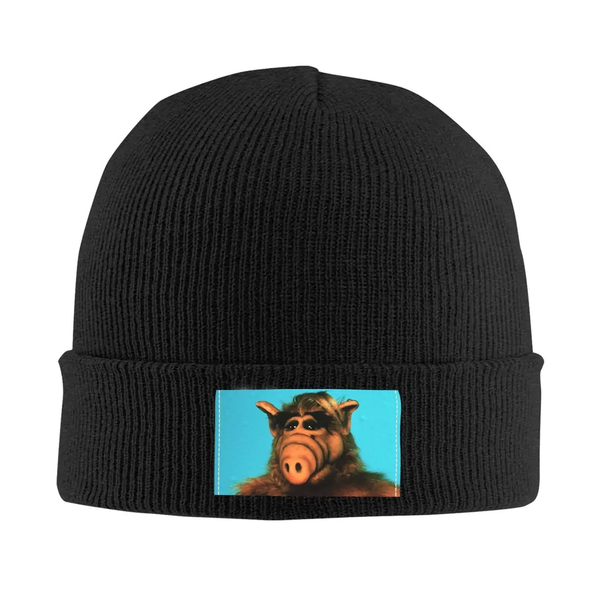 

Забавная шапка Alf, вязаная шапка для мужчин и женщин, модная унисекс шапка Alien Life Form, научная фантастика, теплая зимняя шапка для ТВ-шоу, облег...