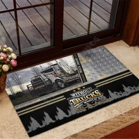 beautiful truck rubber base doormat 3d all ove printed non slip door floor mats decor porch doormat
