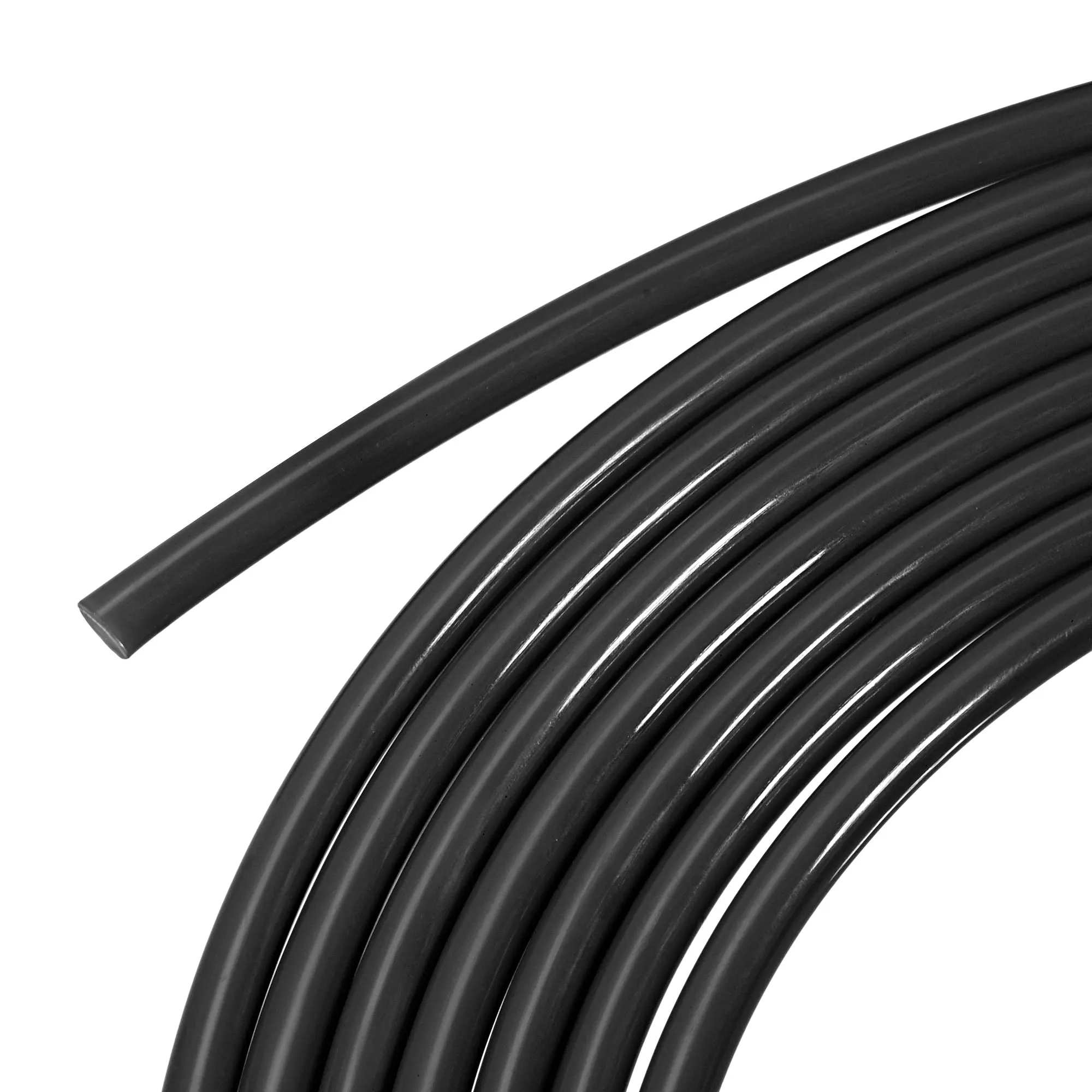 

Uxcell Pneumatic Hose Air Line Black Hose 9 Meter/29.5Ft 0.16''IDx0.24''OD Polyethylene for Air Compressor