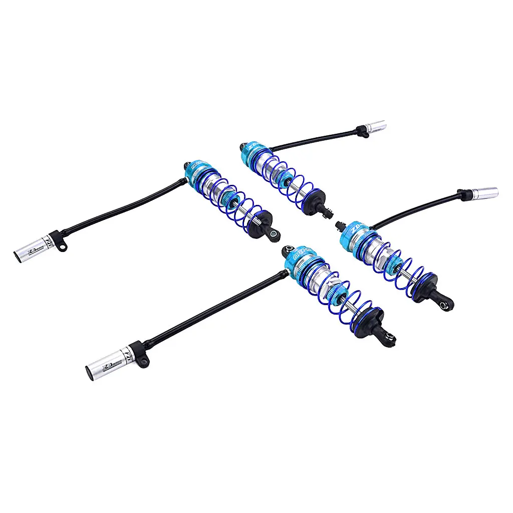 

ZD Racing Oil Adjustable Shock Absorber 92mm Front & 105mm Rear Damper Suspension for 1/10 RC Car Parts Truck Crawler Axial TRX4