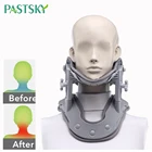 Нагревательное устройство для вытяжки шеи, регулируемый воротник, Растяжитель шеи, бандаж для шейного отдела позвоночника, поддерживающее устройство