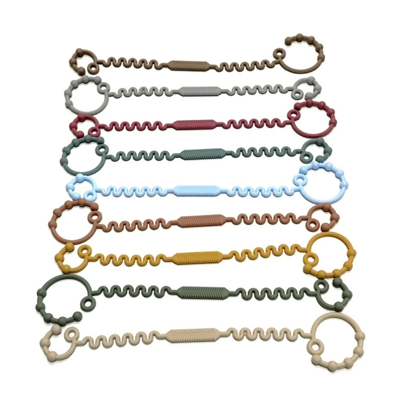 Силиконовый ремешок для игрушечных бутылочек при прорезывании зубов прочный и