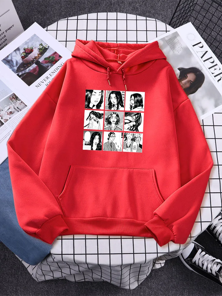 

Топ женский с принтом «Токийский рептиз», теплая флисовая подкладка с карманами, винтажный математический пуловер, осень