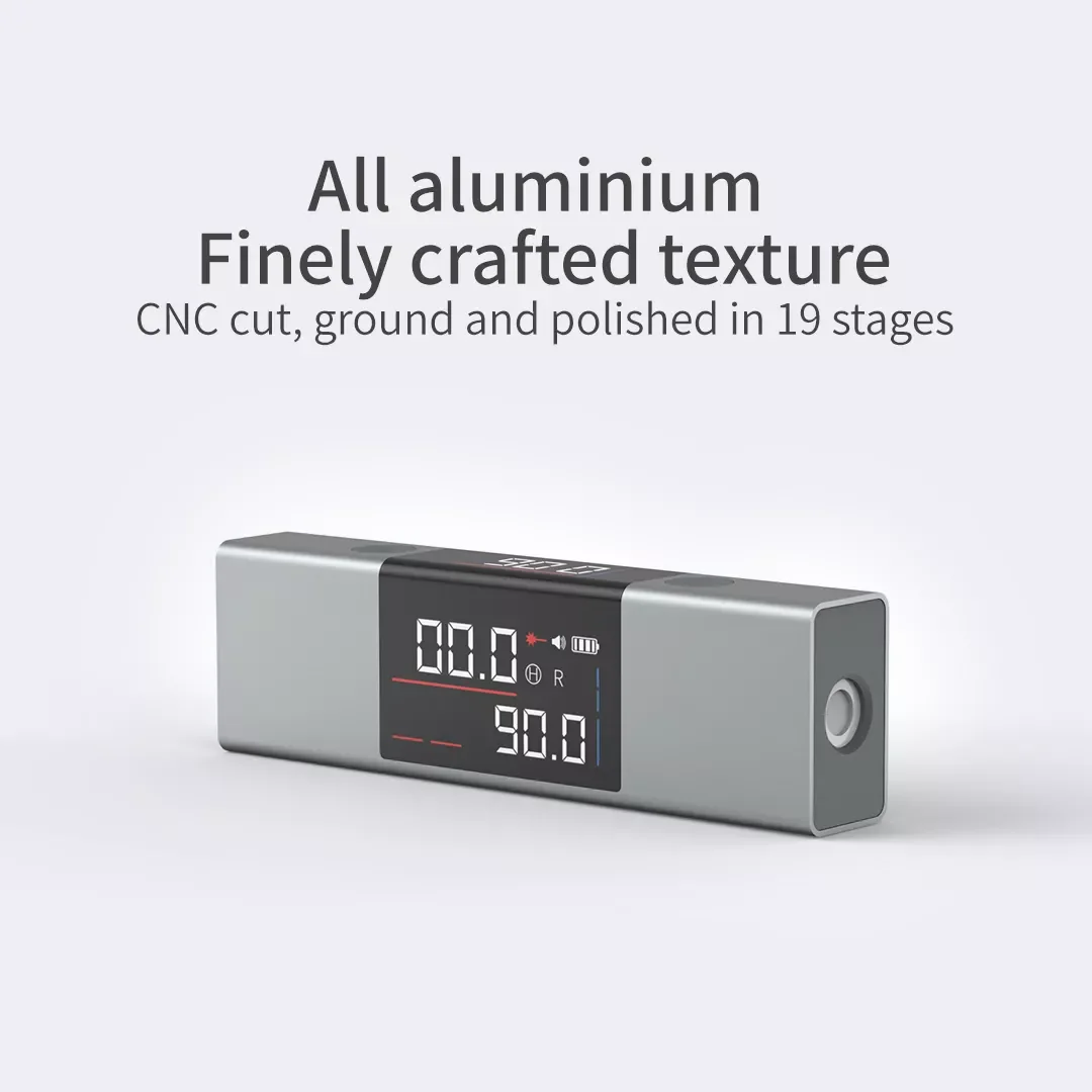 

DUKA LI1 Laser Protractor Digital Inclinometer Angle Measure 2 in 1 Laser Level Ruler Type-C Charging Laser Measurement for home