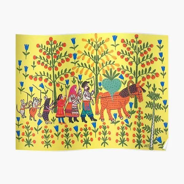 

Ola мужчина и старая женщина Носите репой на плакате роспись Современная картина художественный Декор забавное украшение комнаты без рамки