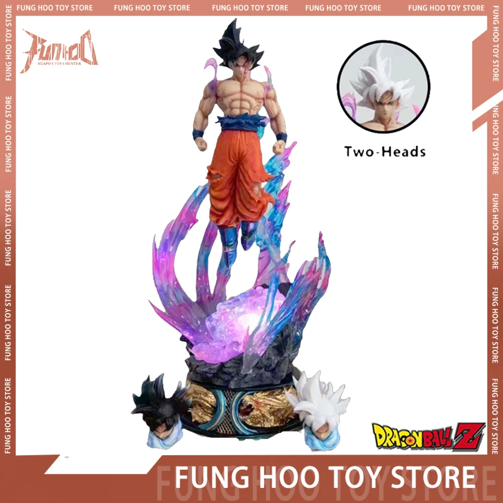 

53cm Dragon Ball Son Goku Anime Figures Super Saiyan Figurine Ultra Instinct Migatte No Goku'I Pvc Statue Model Collection Gift