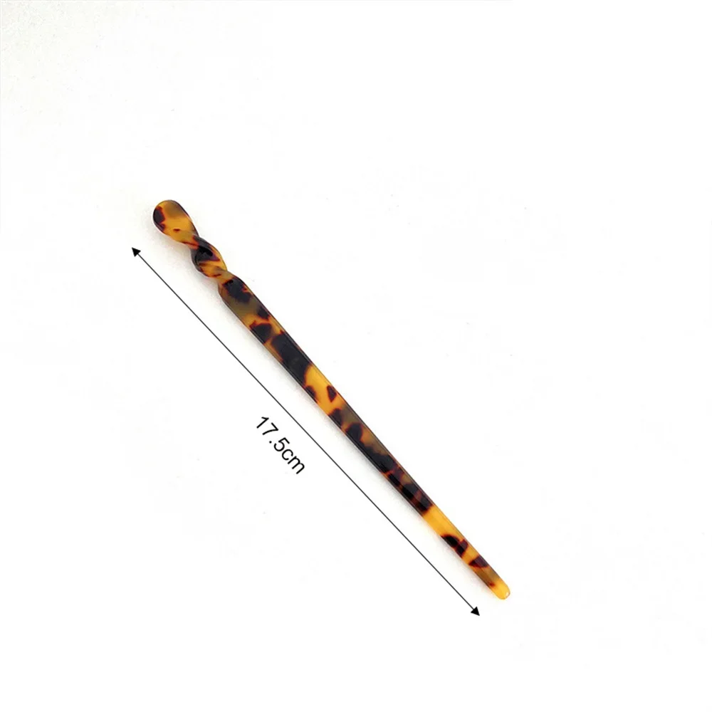 Женские шпильки для волос в китайском стиле Винтажные заколки из ацетатной смолы