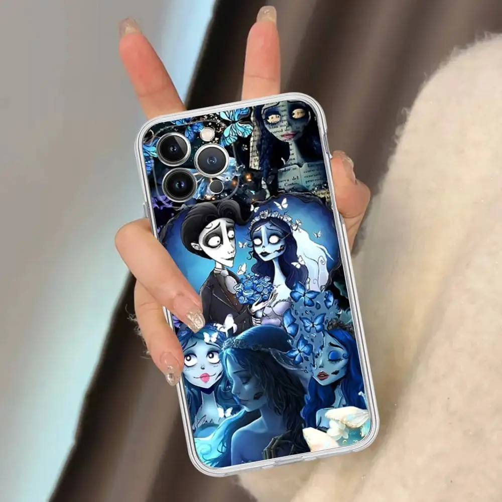 Фото Чехол C-Corpse B-BrideS для iPhone 17, 16, 15, 14, 13, 11, 12 Pro Max, 16 Plus, прозрачный №4