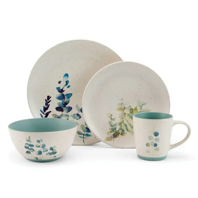 

Dinnerware Set Stoneware Warm White