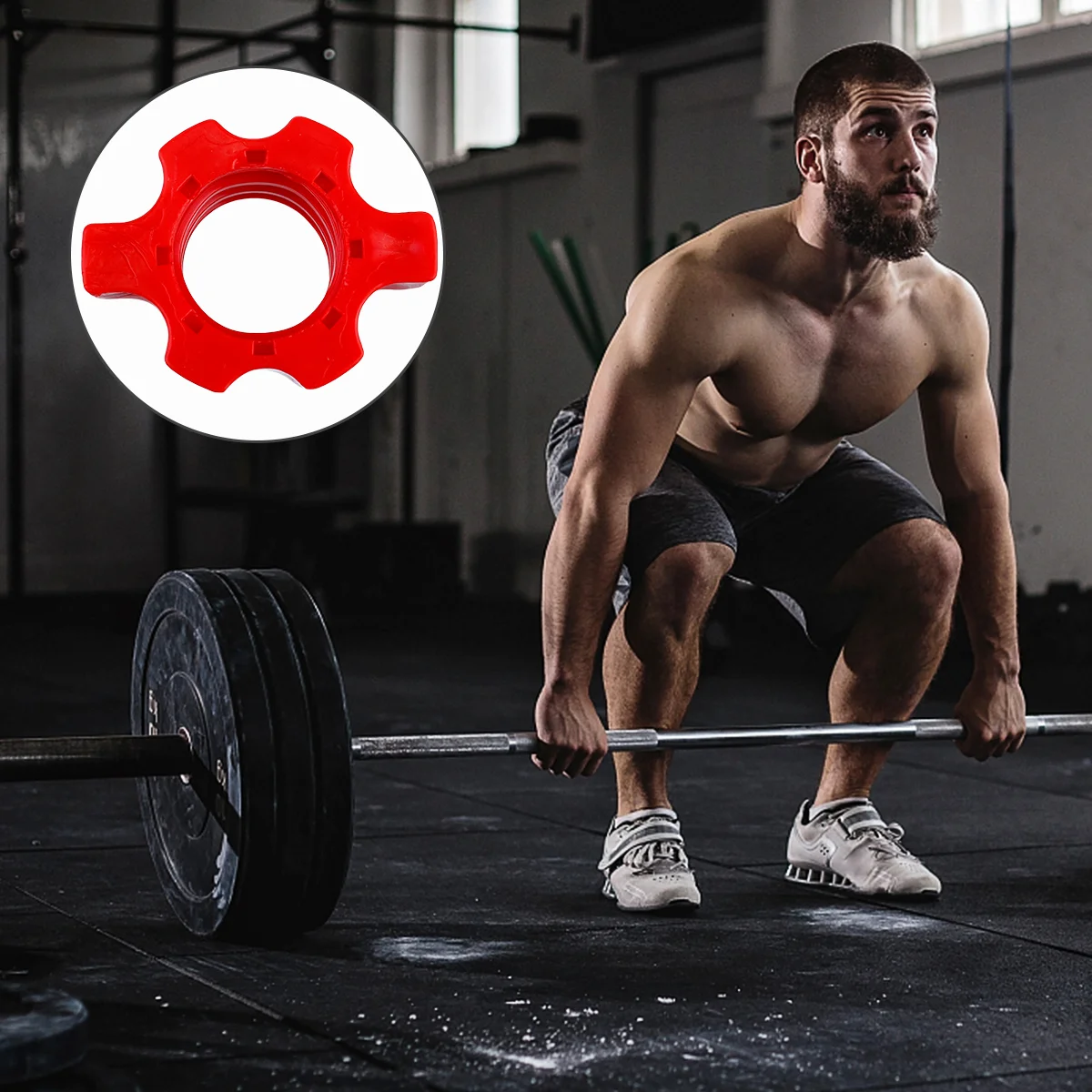 4 шт. гайка для гантели аксессуары крепления штанги оборудование домашнего