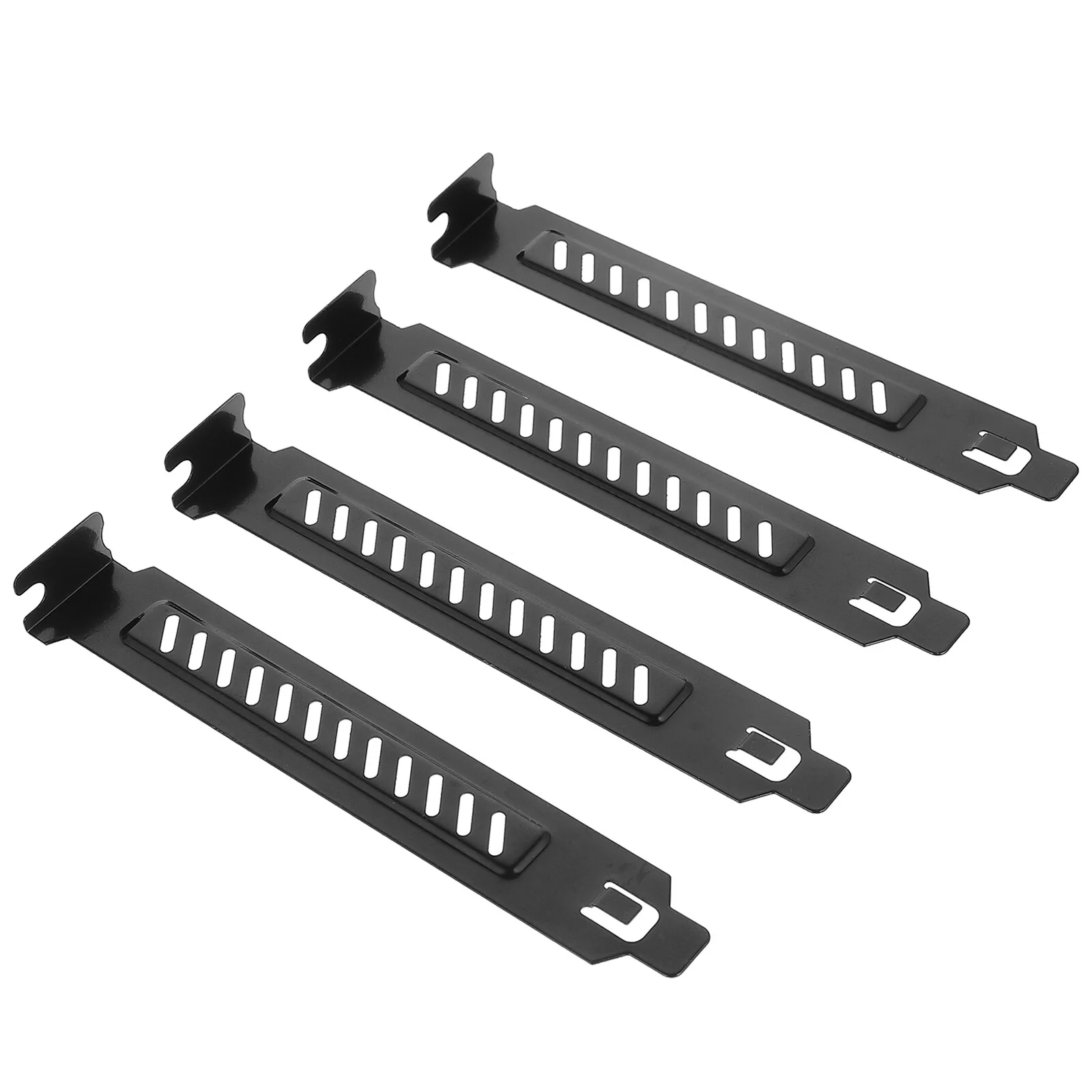 

20PCS PCI Slot Cover Stainless Steel Computer Case Ventilation Deflector