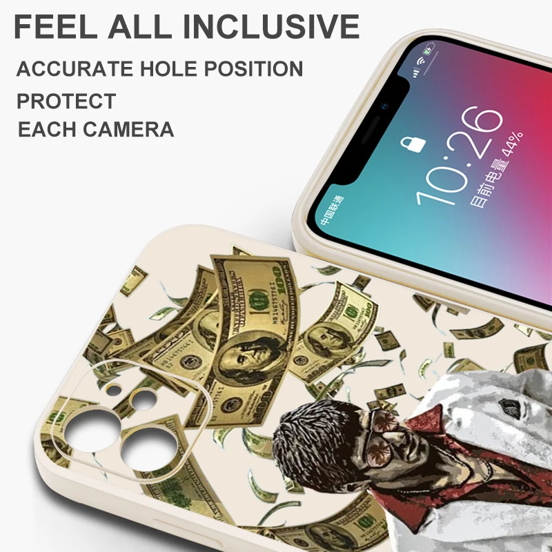 Модный чехол для телефона Scarface Dollar OPPO FIND X6 X5 X3 Pro Lite Neo Reno 9 8 7 8T 5G с жидкой