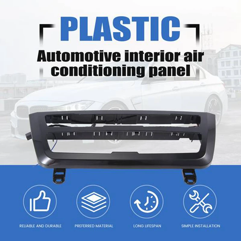 Внутренняя отделка панели кондиционера автомобиля со светодиодной подсветкой