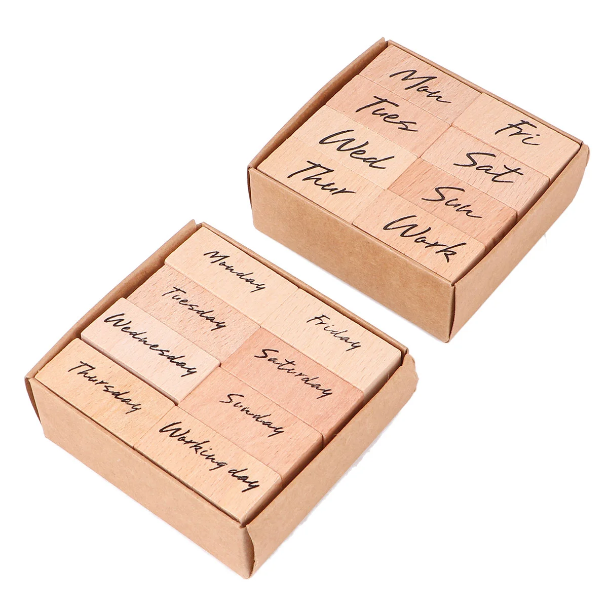 

Stamps Week Stamp Rubber Diy Decorative Scrapbook Making Diarywood Letter Wooden Scrapbooking Suppliesalbum Setstamper Die Cuts