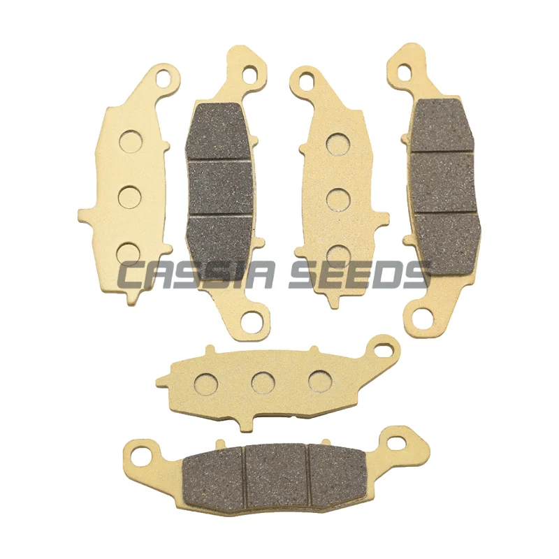 Передние и задние тормозные колодки для мотоциклов, тормозные колодки для Kawasaki ZR-7 VN1500 VN1600 VN1700