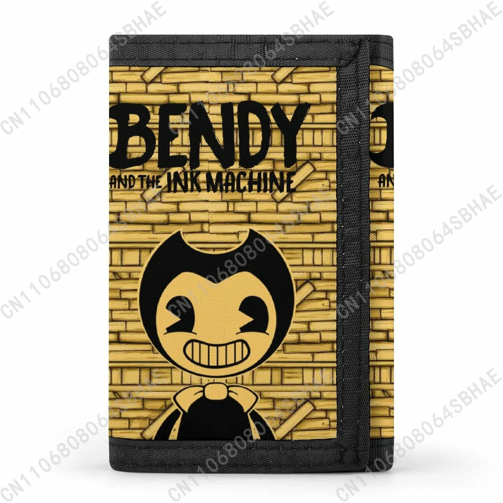Фото Модный кошелек B-Bendys Tri Fold T-The I-Inks M-Machine для подростков, тонкий, трехсекционный, с персонализированным узором, для школы №1