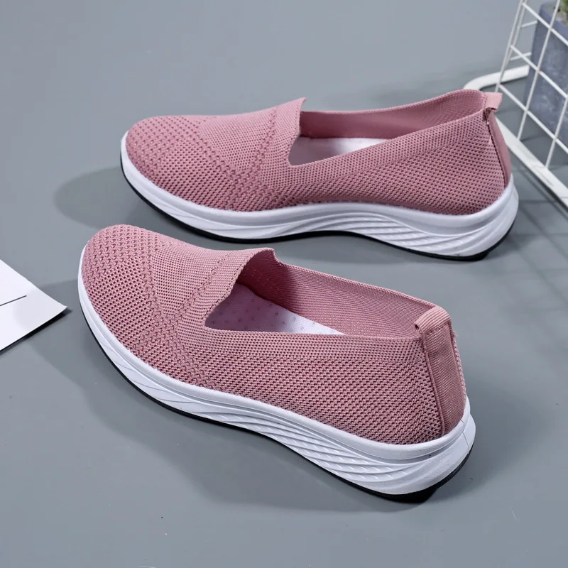 

Модная Новая женская повседневная обувь, подходящая ко всему Легкая спортивная обувь, сетчатая дышащая обувь для бега, обувь для путешестви...