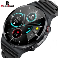 smart watch rollatini ecgppg blood pressure heart rate wrist watch ip68 waterproof fitness tracker smartwatch for huawei xiaomi