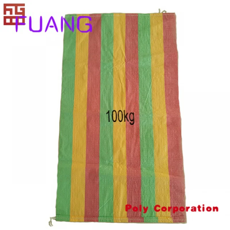 customise 50 kg used rice bag 100kg 50kg pp woven bag manufacture in south africa