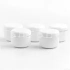 1020 шт. Пустые контейнеры для крема, белый пластиковый косметический контейнер, баночки для крема, дорожные косметические баночки для искусственного макияжа 20 г 30 г 50 г 100 г 150 г 250 г