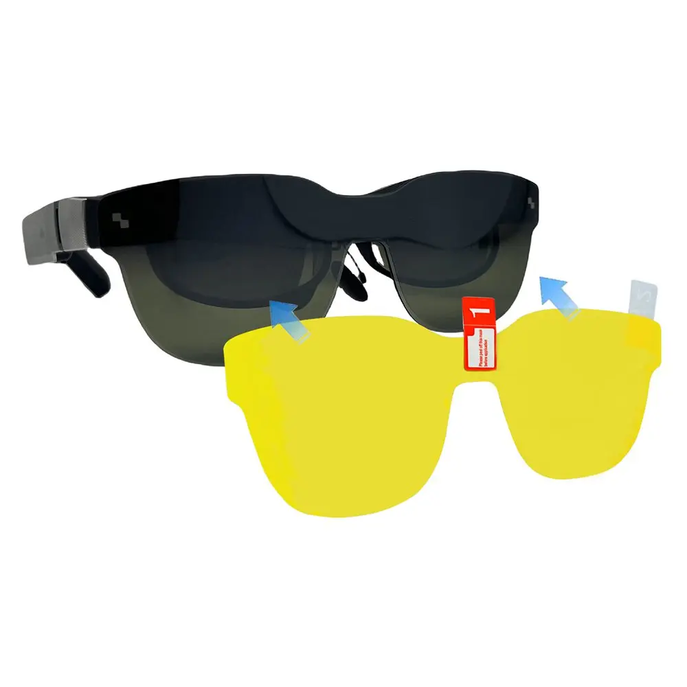 Фото Защитная пленка для Rayneo Air2/2S/3/3S/3S Pro Smart Glasses, защита линз, устойчивая к царапинам HD пленка для AR, аксессуары для очков №2