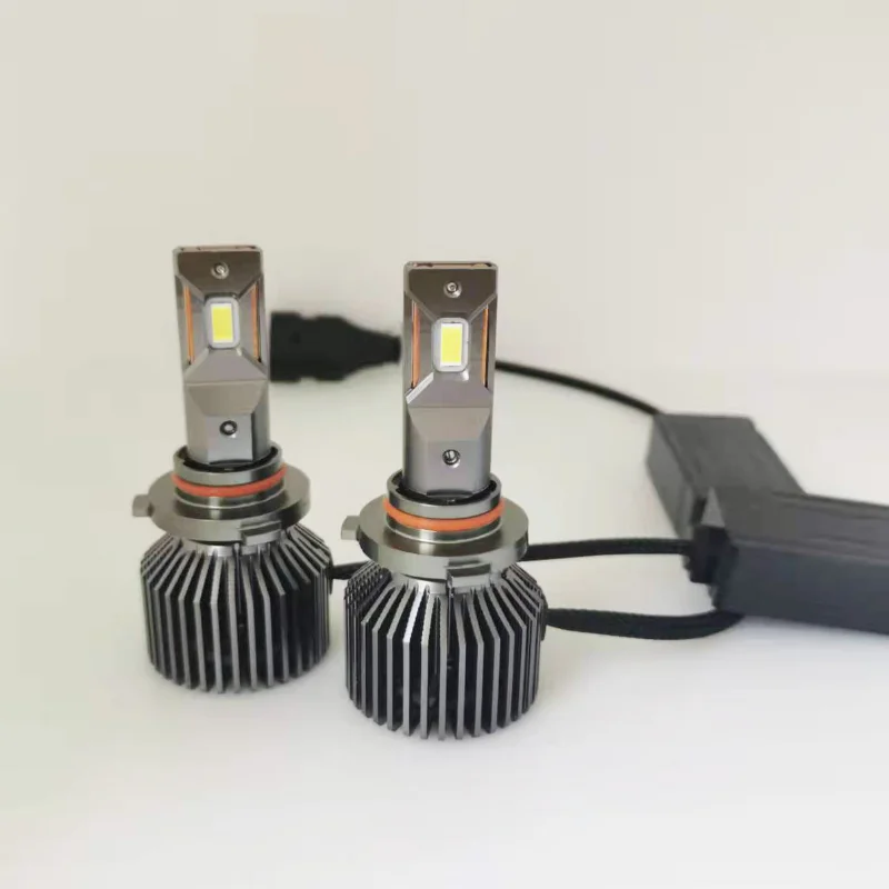 double copper tube led headlight real power 130w led headlight bulb  h1 h7 h4 h11 9005 9006 9012