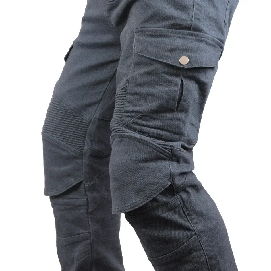 Мотоциклетные брюки Pantalon Moto Homme Racing Брюки для мотокросса Motorpoof Джинсы Защитные