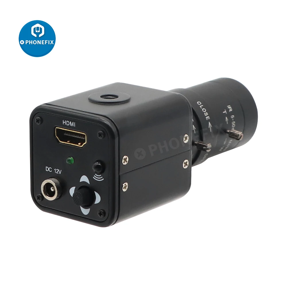 

Камера видеонаблюдения 2.0MP CMOS Live потоковая камера, HDMI камера с объективом F1.6 5-50 мм CCTV для фотосъемки, записи, прямой трансляции