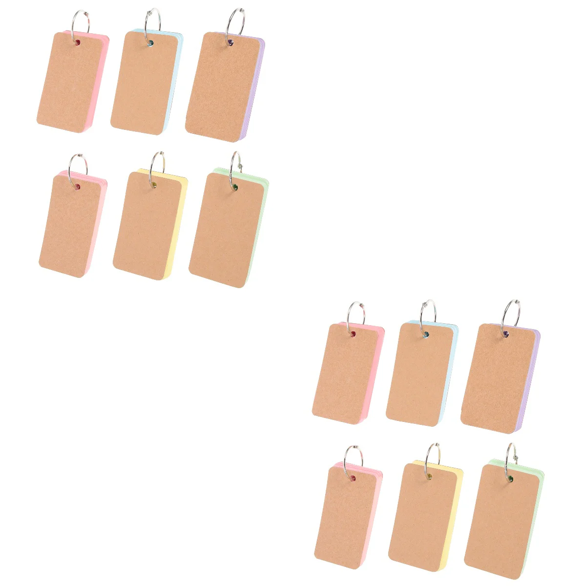 

12 шт. многофункциональные бумажные блокноты, карманные блокноты, блокноты для слов для студентов