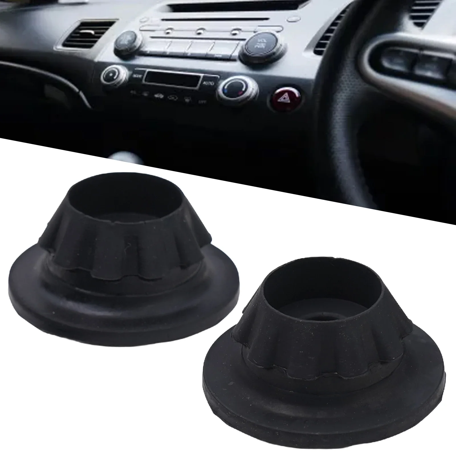 2 шт. резиновая втулка для крепления радиатора Nissan Navara Qashqai XTrail 21507-4M400 Almera Tino Juke Micra
