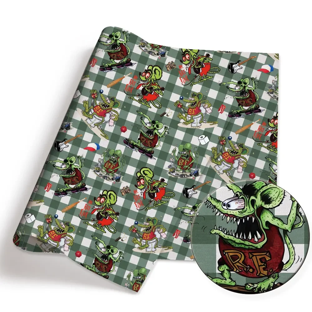 Мультяшная Ткань Горячая Распродажа DIY 140*50 см ручная работа шитье лоскутное