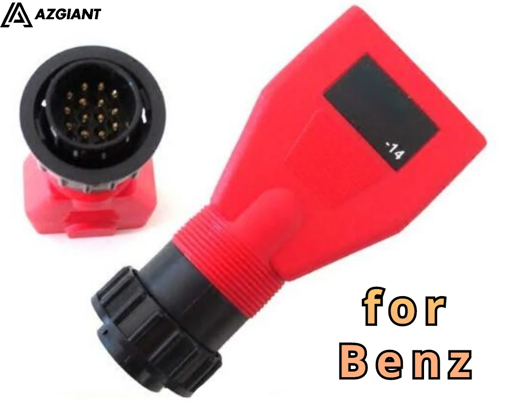 Оригинальный 14 контактный разъем для Mercedes Benz, рабочий инструмент для диагностики автомобиля AUTEL MS908 MS908PRO obdii 16 контактов