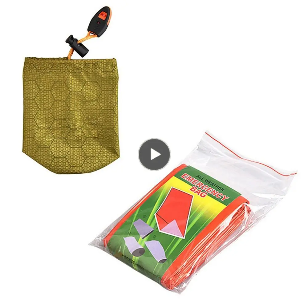 

Warm Emergency Sleeping Bag Small 115g Emergency Sleeping Bag Beautiful Warm Outdoor Sleeping Bag Sleeping Bag Hardy Army Green