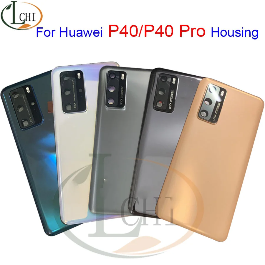 

For huawei p40pro Battery Cover P40 pro Replace the battery cover With camera cover For Huawei p40 battery cover