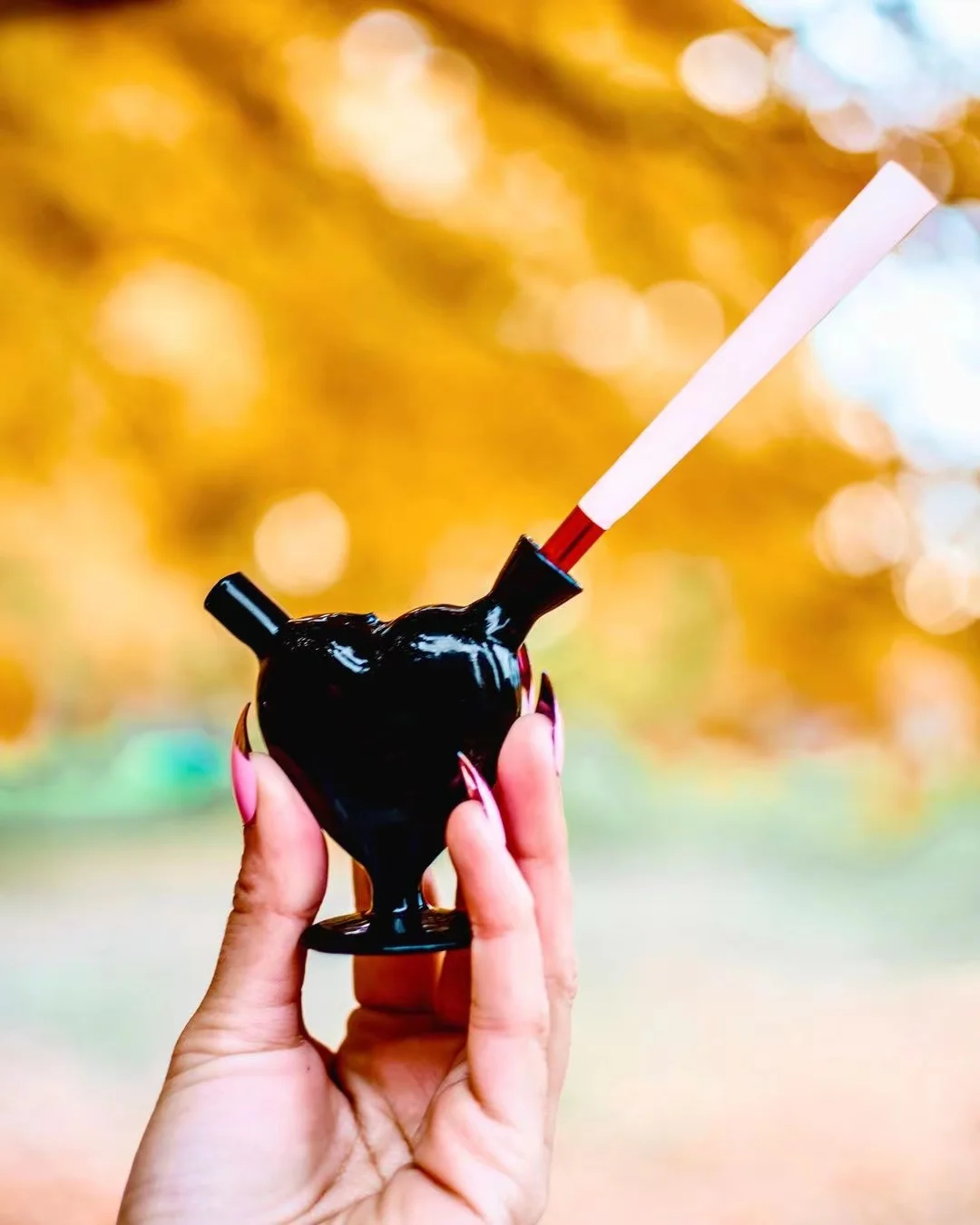 Розовый барботер в форме сердца | Дом и сад