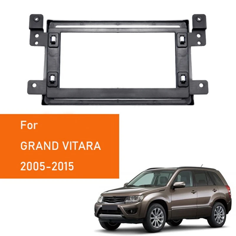 9-дюймовый автомобильный радиоприемник большой экран 2DIN рамка-адаптер DVD-плеер