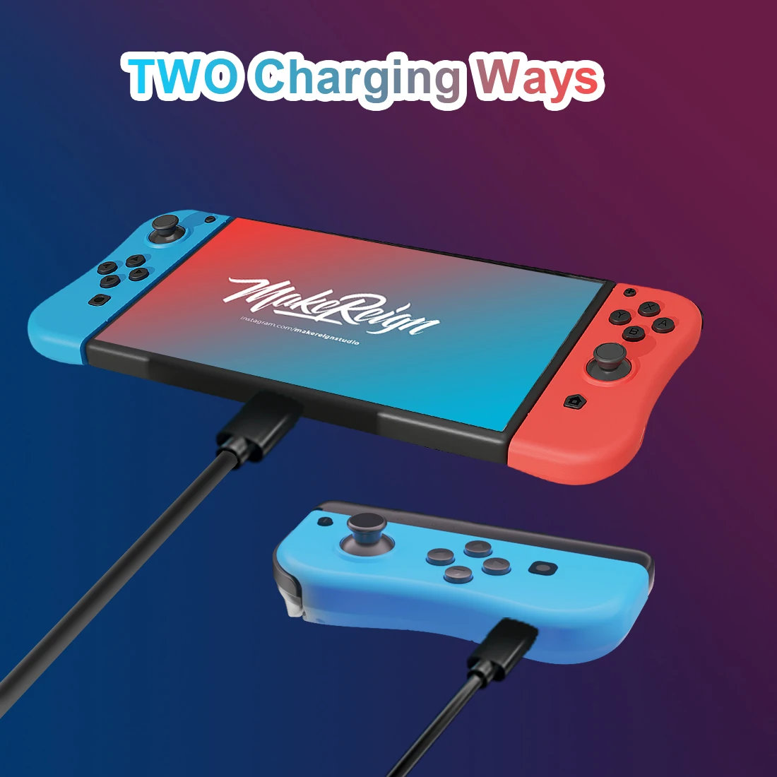 Джойстик для контроллера Switch Joy левый и правый беспроводной геймпад консоли Nintendo